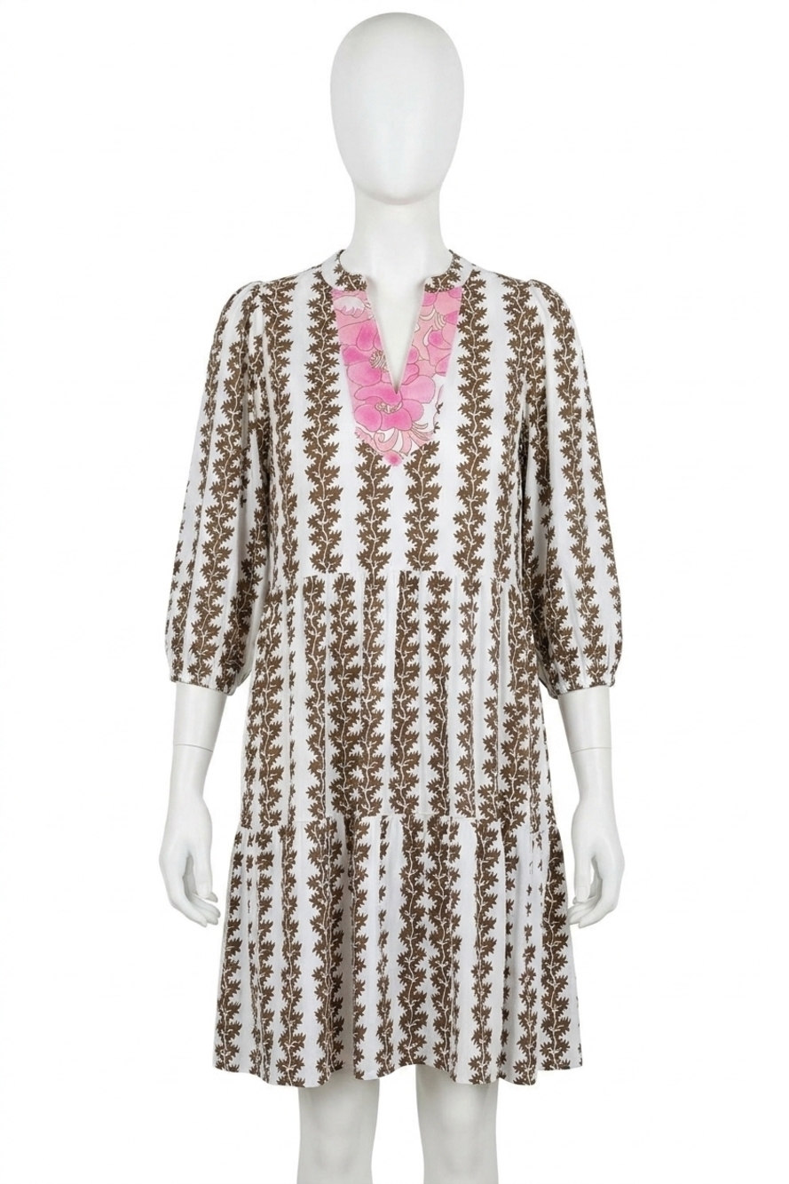 NEW SMITH & QUINN tory dress in coconut vines